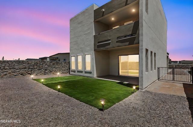 14904 John Mcneely Ave, El Paso, TX 79938 - back of property featuring a patio