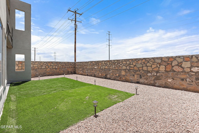 14904 John Mcneely Ave, El Paso, TX 79938 - view of fenced backyard