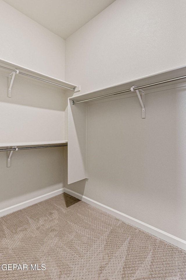 14904 John Mcneely Ave, El Paso, TX 79938 - walk in closet featuring carpet flooring