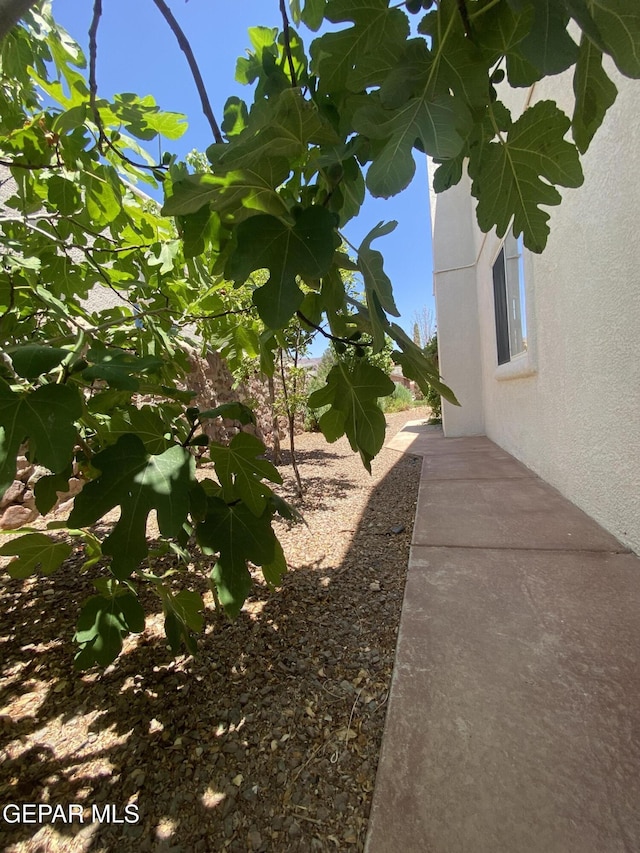 1409 Rainbow Ridge Dr, El Paso, TX 79912 - view of yard with a patio area