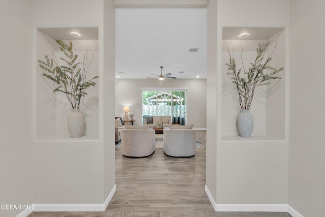 737 Al Smith Ln, El Paso, TX 79932 - hallway with baseboards