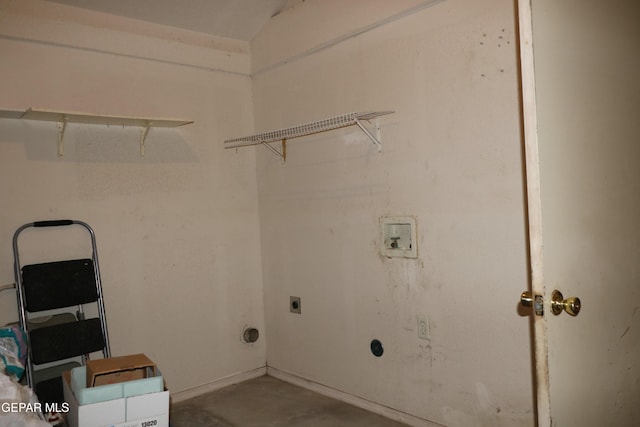 9421 Ariel Rico Ct, El Paso, TX 79907 - washroom featuring washer hookup and hookup for an electric dryer