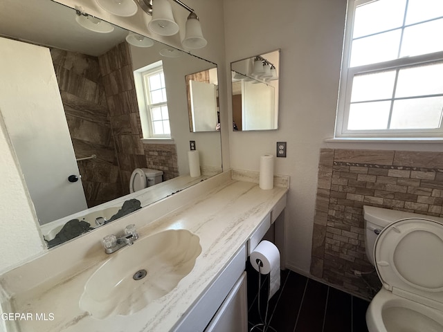 8429 Lasso Cir, El Paso, TX 79907 - bathroom featuring toilet and vanity