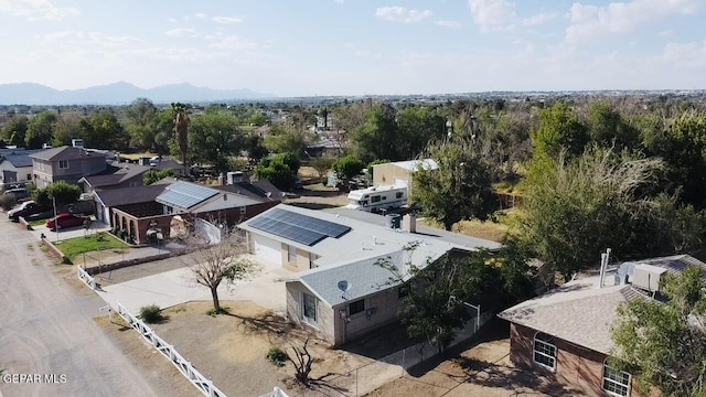 8429 Lasso Cir, El Paso, TX 79907 - aerial perspective of suburban area featuring a mountain backdrop