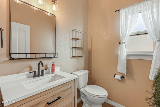 448 White Cloud Rd, El Paso, TX 79928 - bathroom featuring vanity and toilet
