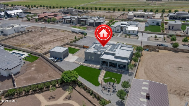 6328 Camino Nogal Dr, El Paso, TX 79932 - aerial perspective of suburban area