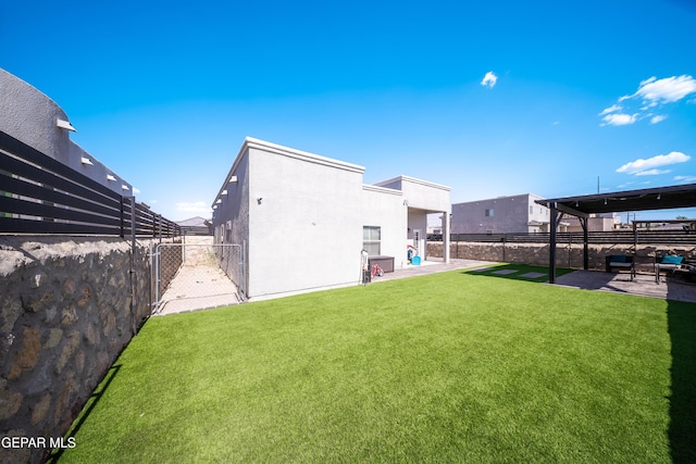 223 Ellesmere Way, El Paso, TX 79928 - back of house with a patio area, a fenced backyard, and stucco siding