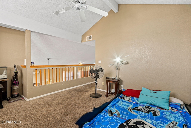 4728 Loma Grande Dr, El Paso, TX 79934 - carpeted bedroom with baseboards and a ceiling fan