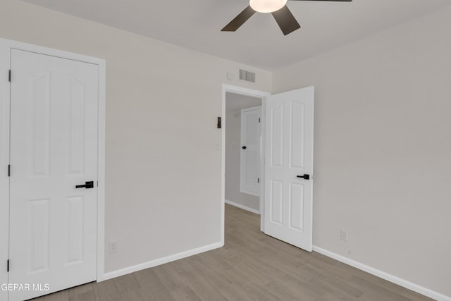 4321 Loma Casitas Rd, El Paso, TX 79934 - unfurnished bedroom featuring wood finished floors and ceiling fan