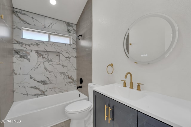 4321 Loma Casitas Rd, El Paso, TX 79934 - full bathroom featuring vanity and bathtub / shower combination