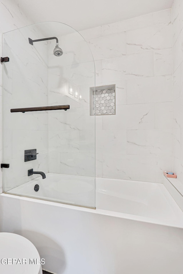 9128 Diana Dr, El Paso, TX 79924 - full bathroom with shower / tub combination