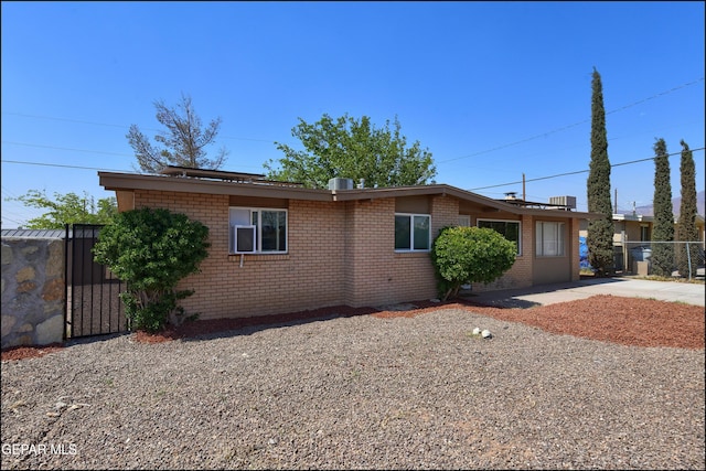 5726 Dearborne Dr, El Paso, TX 79924 - view of front of home with brick siding
