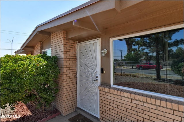 5726 Dearborne Dr, El Paso, TX 79924 - entrance to property featuring brick siding