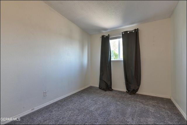 5726 Dearborne Dr, El Paso, TX 79924 - empty room with carpet floors and a textured ceiling