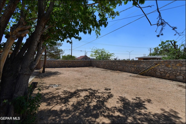 5726 Dearborne Dr, El Paso, TX 79924 - view of fenced backyard