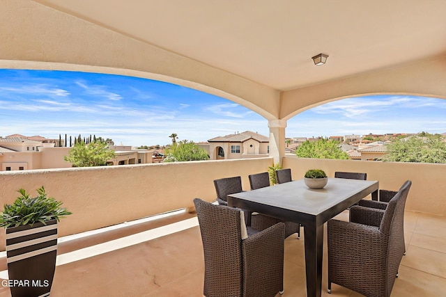 6310 Franklin Crest Dr, El Paso, TX 79912 - patio / terrace with outdoor dining area