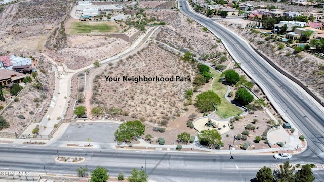 6310 Franklin Crest Dr, El Paso, TX 79912 - aerial view of property's location