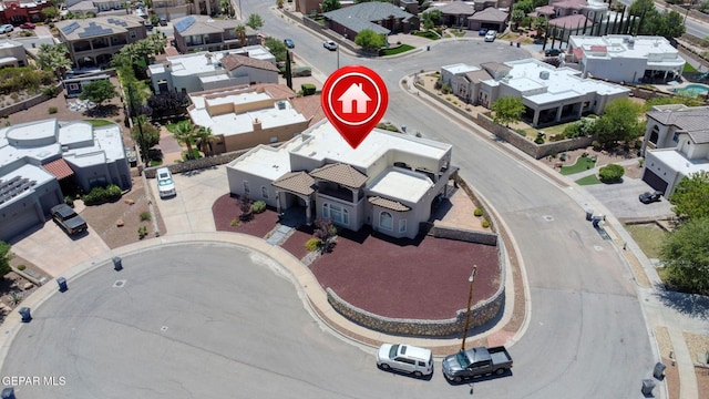 6310 Franklin Crest Dr, El Paso, TX 79912 - aerial view of residential area