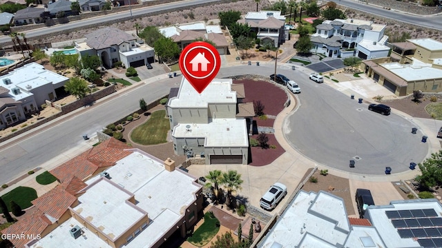 6310 Franklin Crest Dr, El Paso, TX 79912 - aerial view of residential area