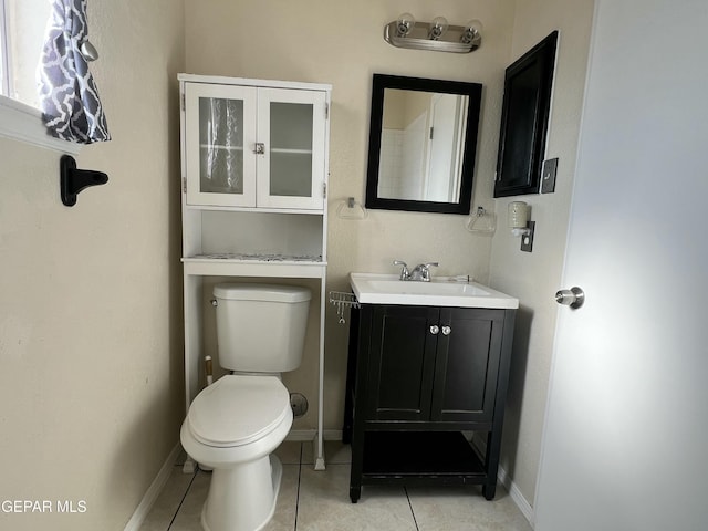 11713 Francis Scobee Dr, El Paso, TX 79936 - bathroom featuring vanity and tile patterned floors