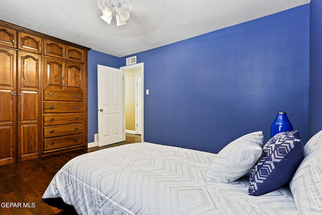 796 Fescue Dr, Canutillo, TX 79835 - bedroom with dark wood finished floors
