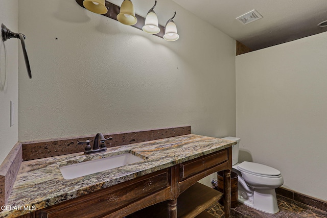 796 Fescue Dr, Canutillo, TX 79835 - bathroom featuring toilet and vanity