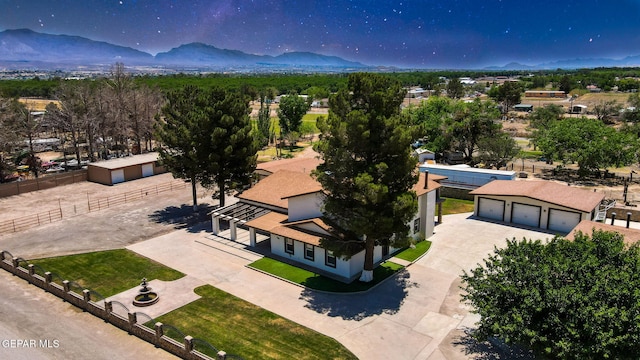 796 Fescue Dr, Canutillo, TX 79835 - drone / aerial view of a mountainous background