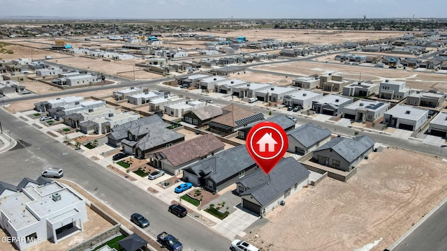 13860 Paseo Sereno Dr, El Paso, TX 79928 - aerial view of residential area