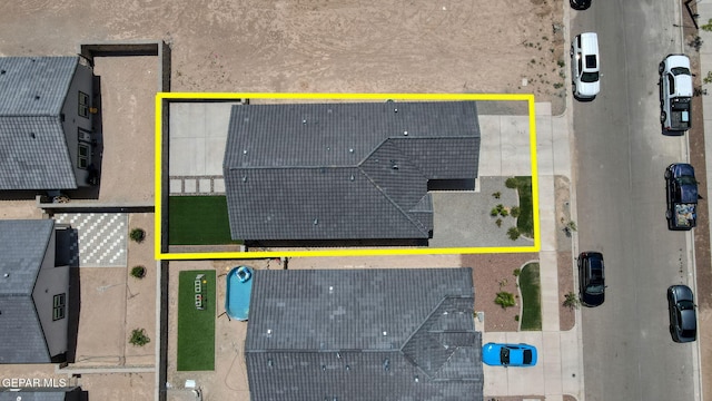 13860 Paseo Sereno Dr, El Paso, TX 79928 - aerial overview of property's location featuring property parcel outlined