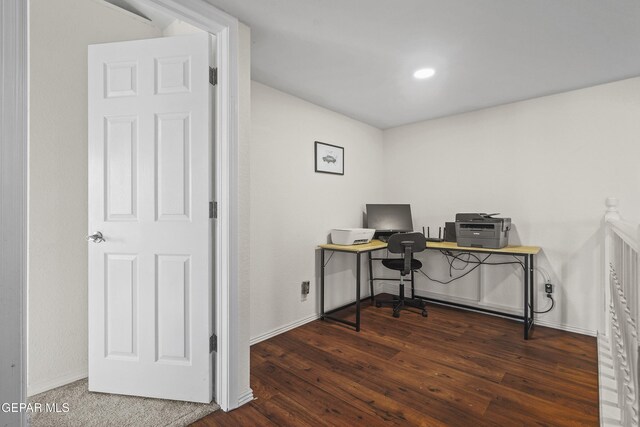 5713 Saplinas Rd, El Paso, TX 79932 - office featuring wood finished floors