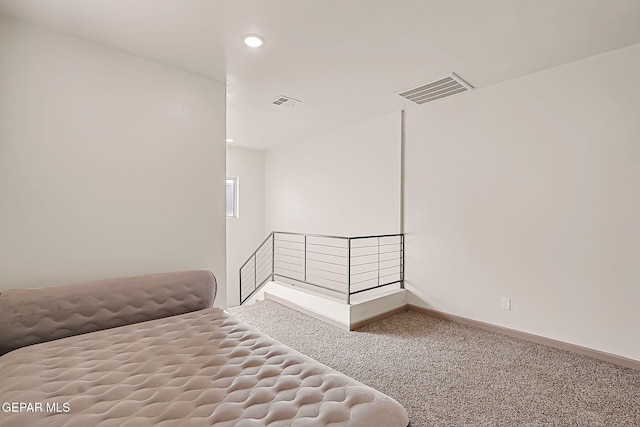 7825 Enchanted View Dr, El Paso, TX 79911 - staircase with carpet floors and recessed lighting