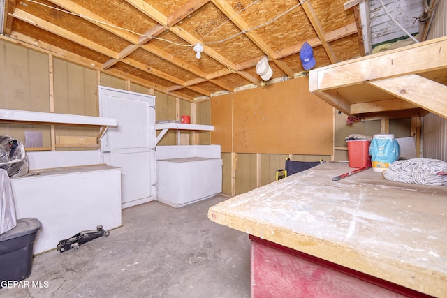 1268 Stanley St, El Paso, TX 79907 - view of unfinished basement
