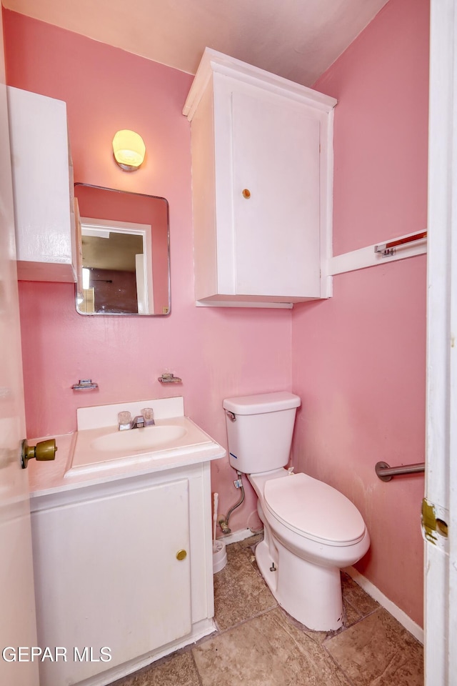 1268 Stanley St, El Paso, TX 79907 - bathroom featuring vanity and tile patterned floors