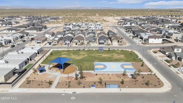 13829 Summer View Ave, Horizon City, TX 79928 - aerial view of property and surrounding area featuring nearby suburban area