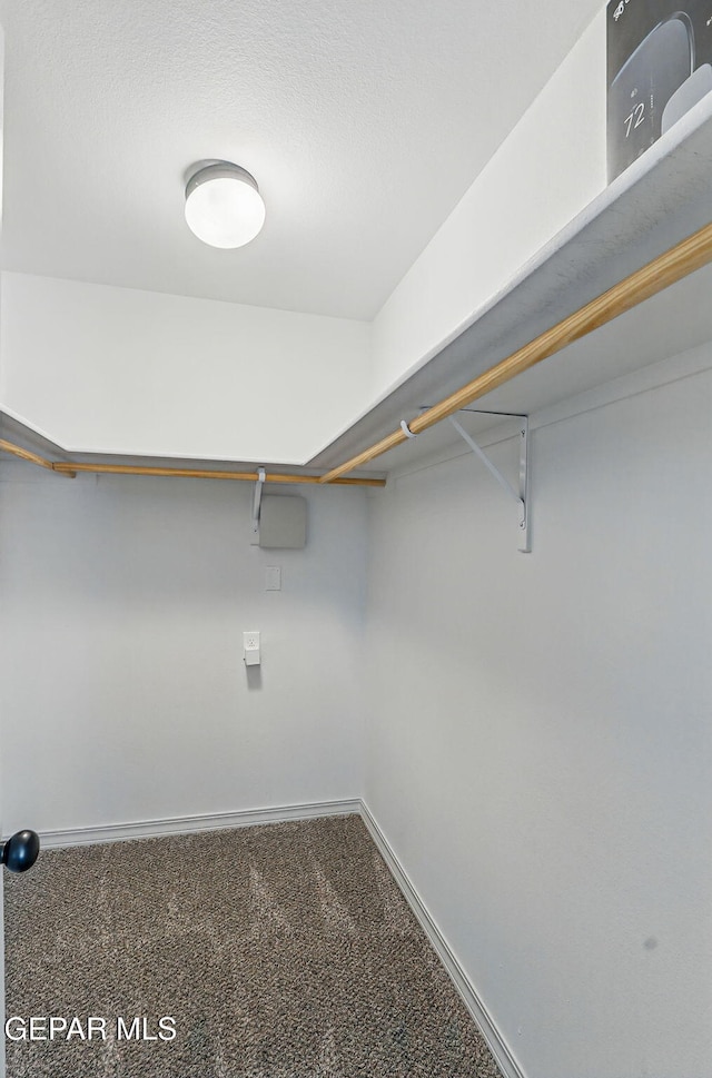 12469 Lanchester Dr, El Paso, TX 79928 - walk in closet featuring carpet flooring