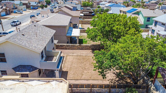 10937 Acoma St, El Paso, TX 79934 - aerial perspective of suburban area