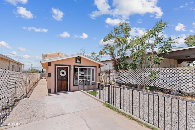 5656 Dailey Ave, El Paso, TX 79905 - view of front of home with stucco siding