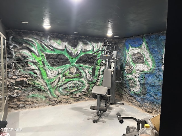 1012 Maple St, El Paso, TX 79903 - view of exercise room