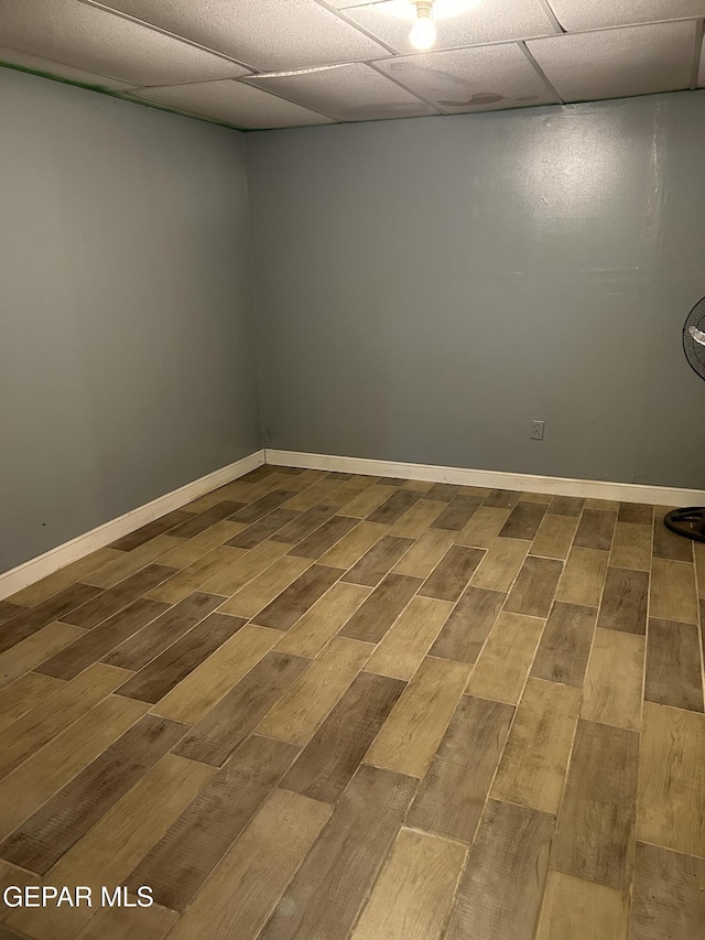 1012 Maple St, El Paso, TX 79903 - spare room with wood finished floors and baseboards