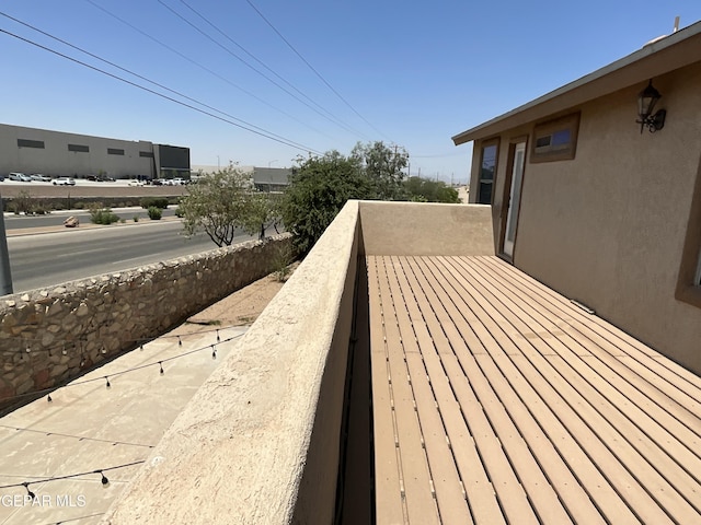 12000 Stansbury Dr, El Paso, TX 79928 - view of wooden deck