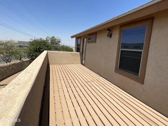 12000 Stansbury Dr, El Paso, TX 79928 - view of wooden deck