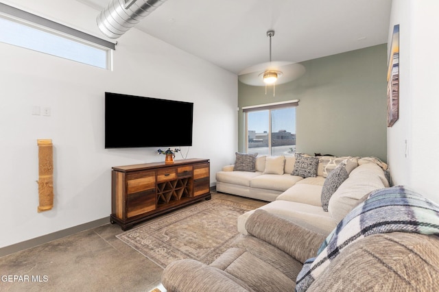 14821 Sunny Land Ave, El Paso, TX 79938 - living room with baseboards