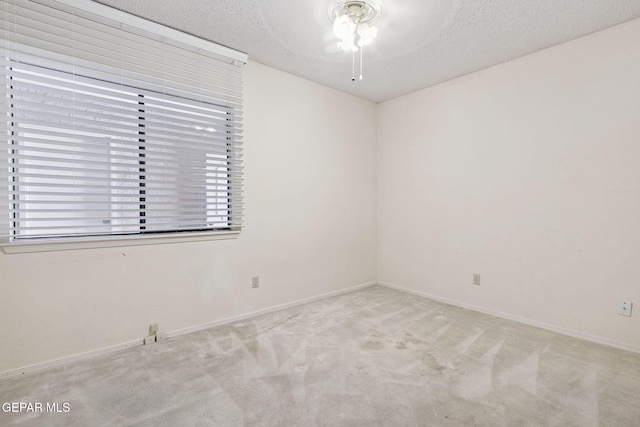 5536 Fernwood Cir, El Paso, TX 79932 - carpeted spare room with ceiling fan and a textured ceiling