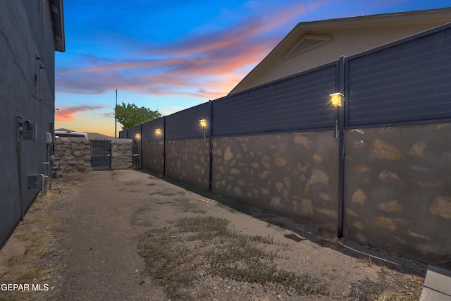 3165 Destiny Point Dr, El Paso, TX 79938 - exterior space with a gate