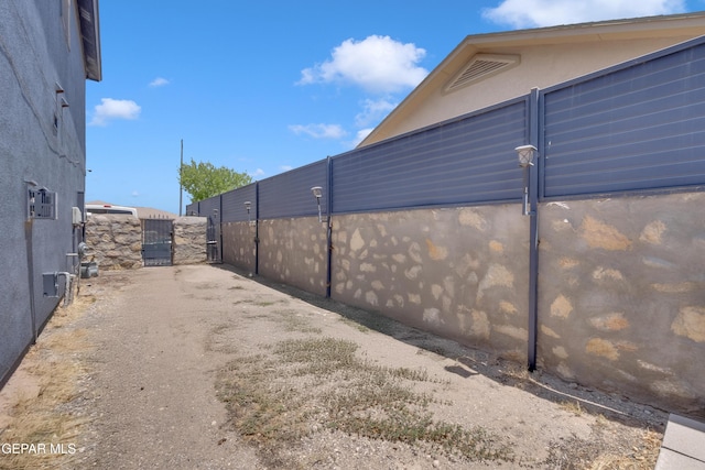 3165 Destiny Point Dr, El Paso, TX 79938 - view of patio / terrace with a gate