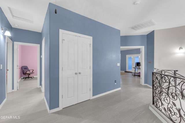 3165 Destiny Point Dr, El Paso, TX 79938 - hall featuring baseboards and an upstairs landing