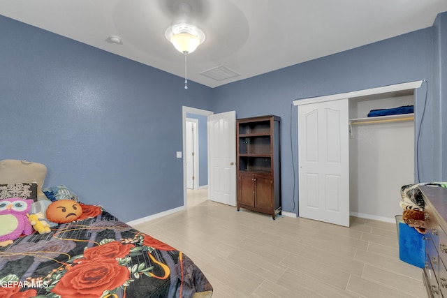 3165 Destiny Point Dr, El Paso, TX 79938 - bedroom with ceiling fan and baseboards