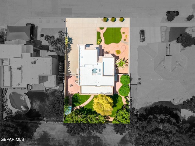 18986 Armington Dr, Horizon City, TX 79928 - aerial view
