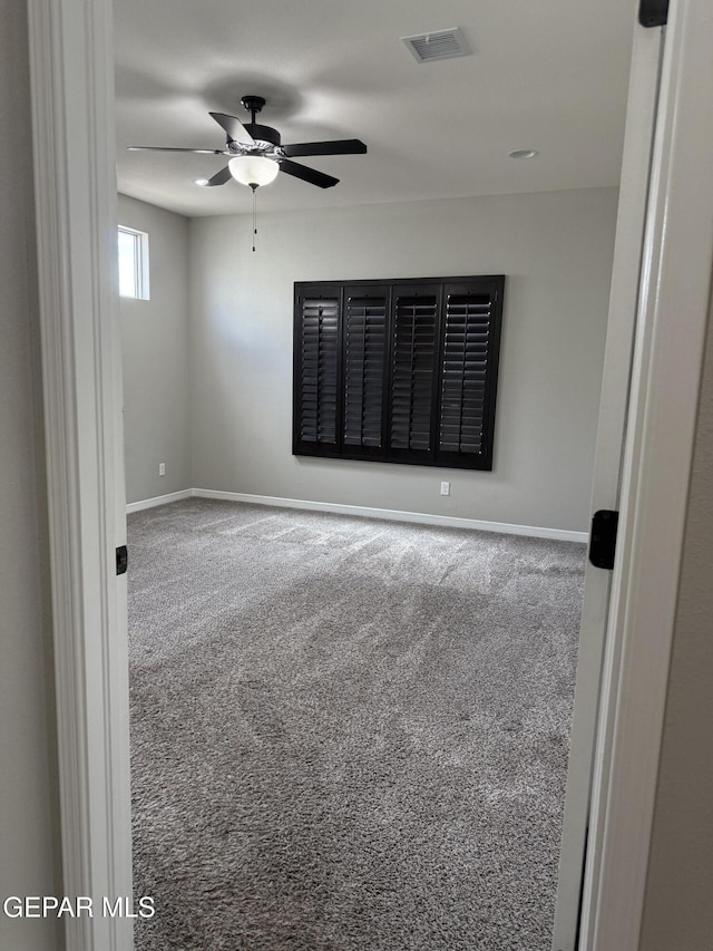 229 Epsom Dr, El Paso, TX 79928 - carpeted spare room featuring ceiling fan and baseboards