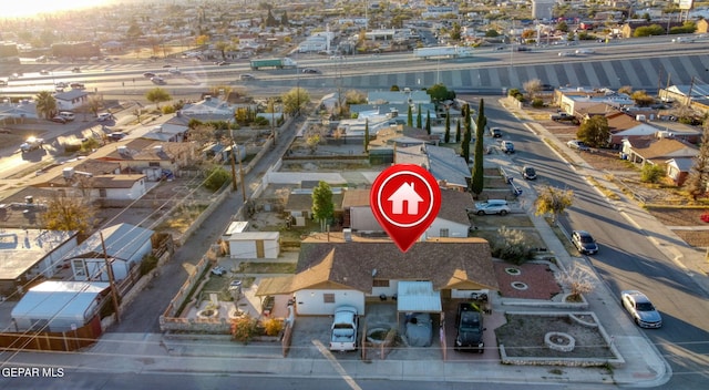 4330 Frankfort Ave, El Paso, TX 79903 - aerial view of residential area